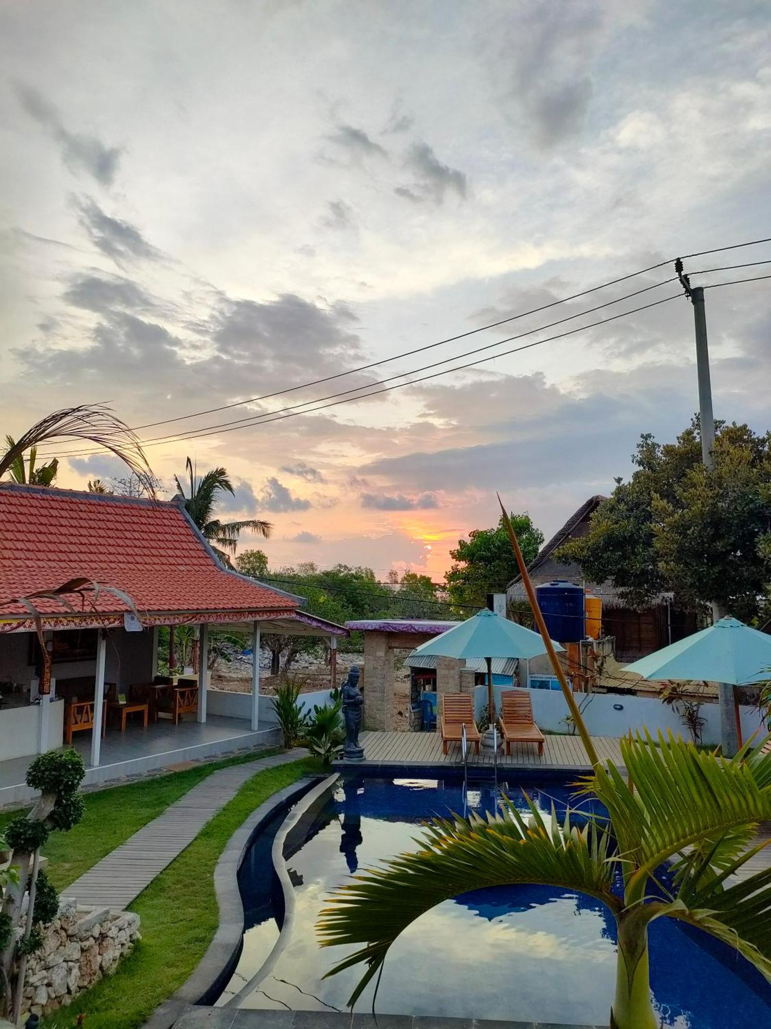 Blue Sky Villa Ceningan Lembongan Eksteriør bilde