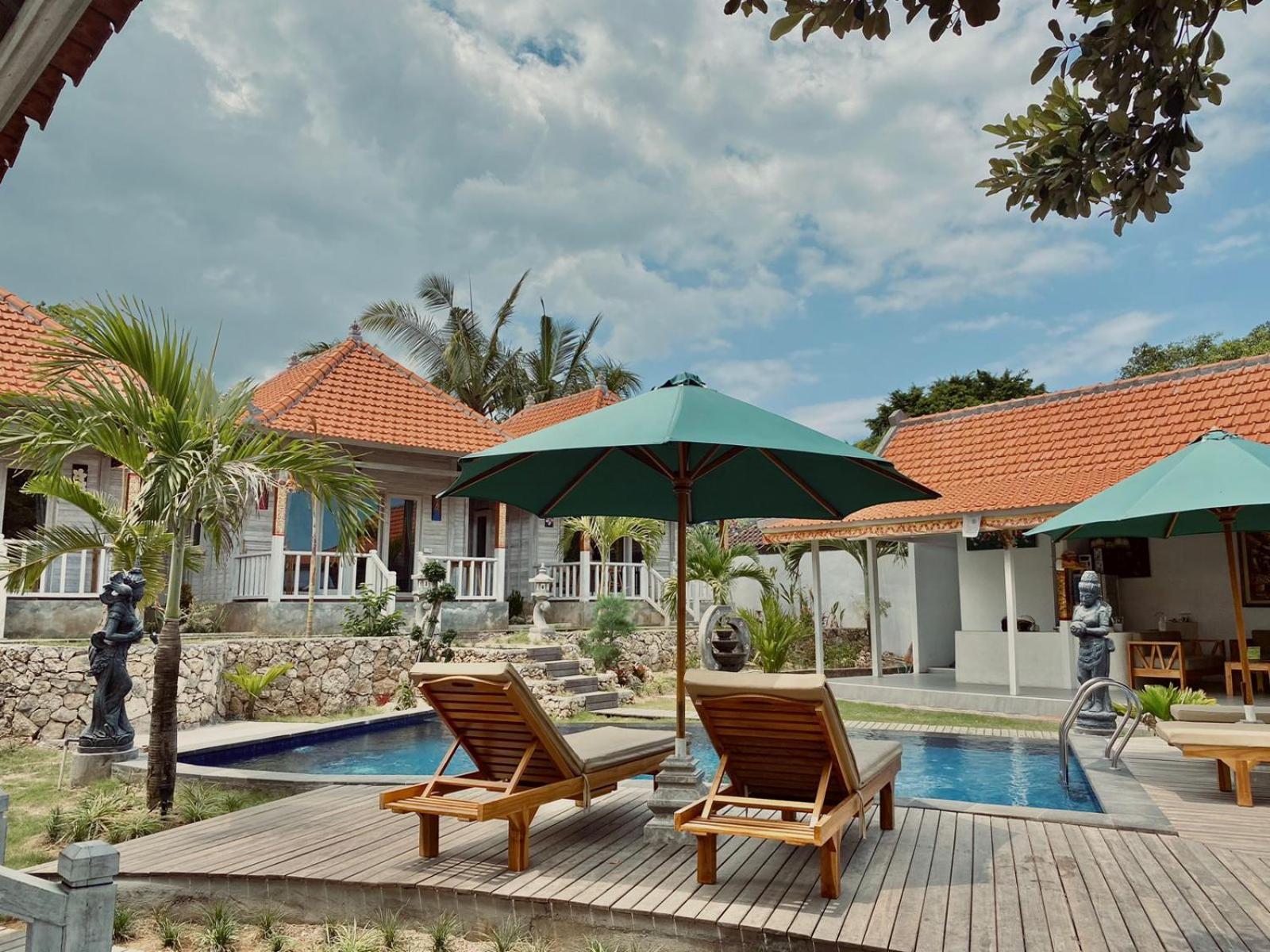 Blue Sky Villa Ceningan Lembongan Eksteriør bilde