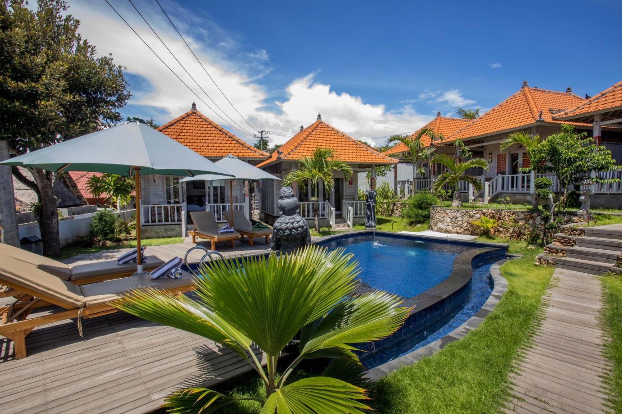 Blue Sky Villa Ceningan Lembongan Eksteriør bilde