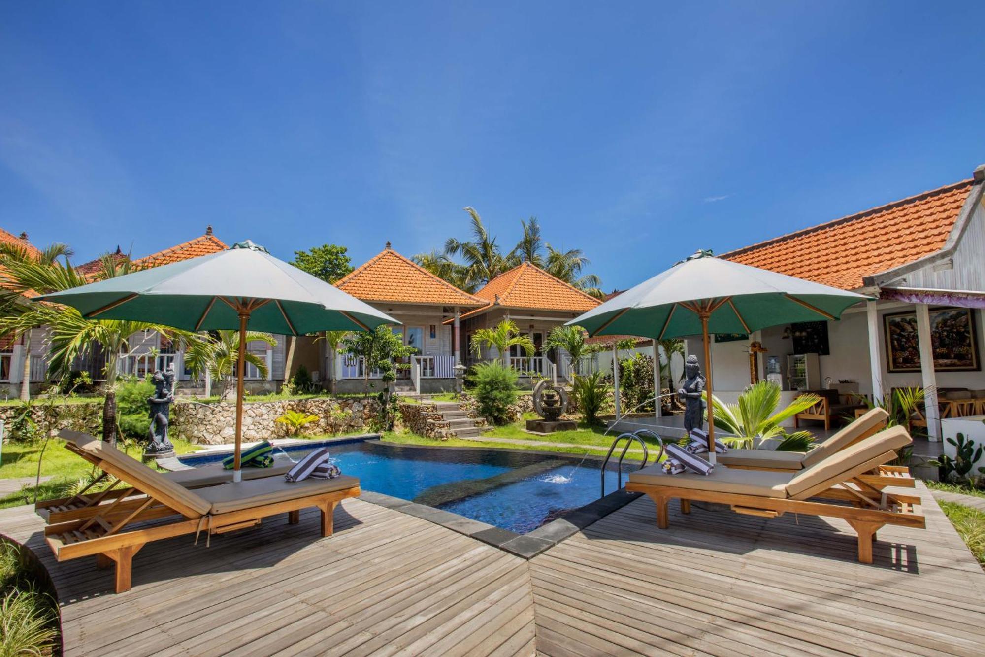 Blue Sky Villa Ceningan Lembongan Eksteriør bilde