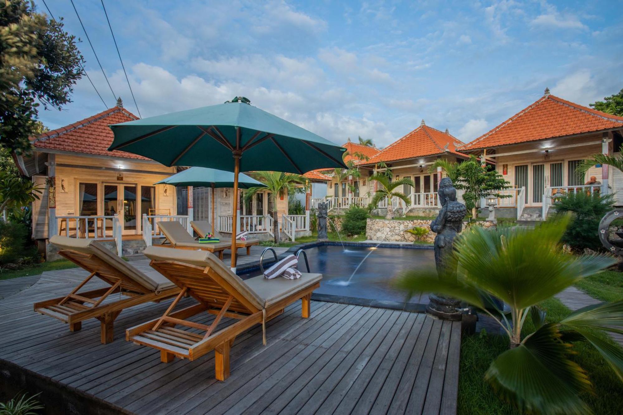 Blue Sky Villa Ceningan Lembongan Eksteriør bilde