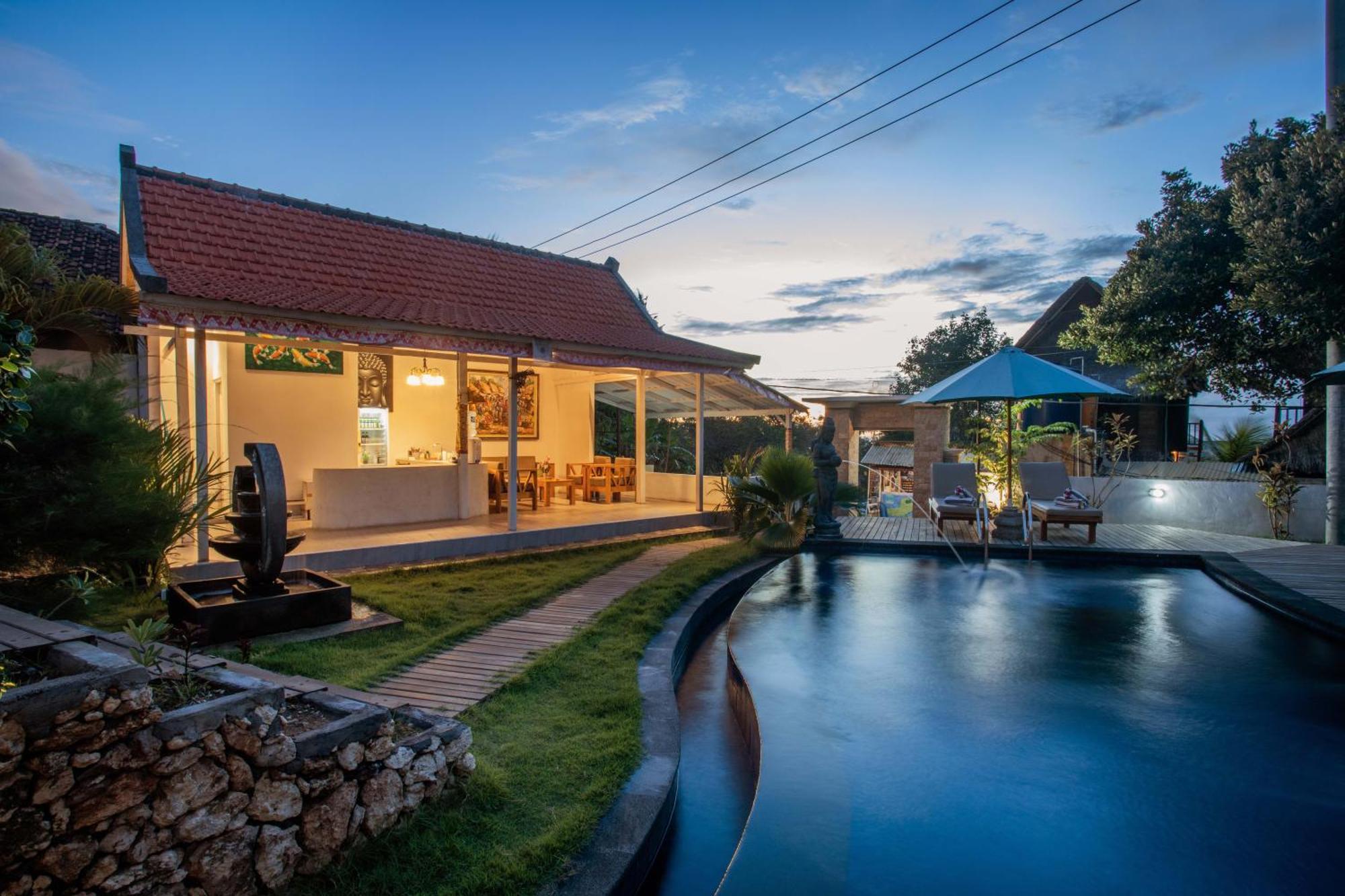 Blue Sky Villa Ceningan Lembongan Eksteriør bilde