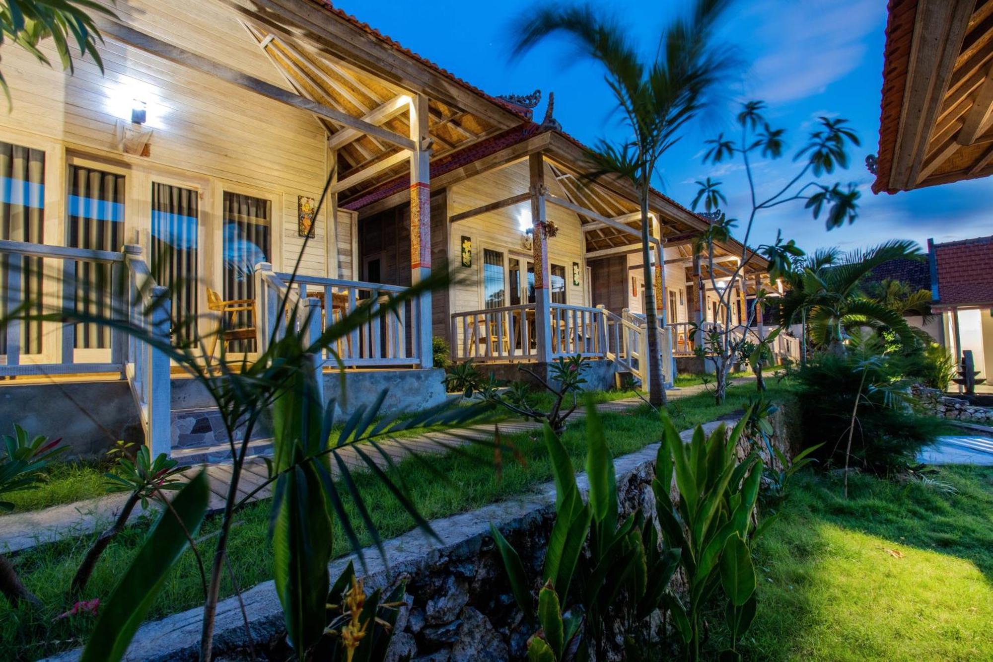 Blue Sky Villa Ceningan Lembongan Eksteriør bilde