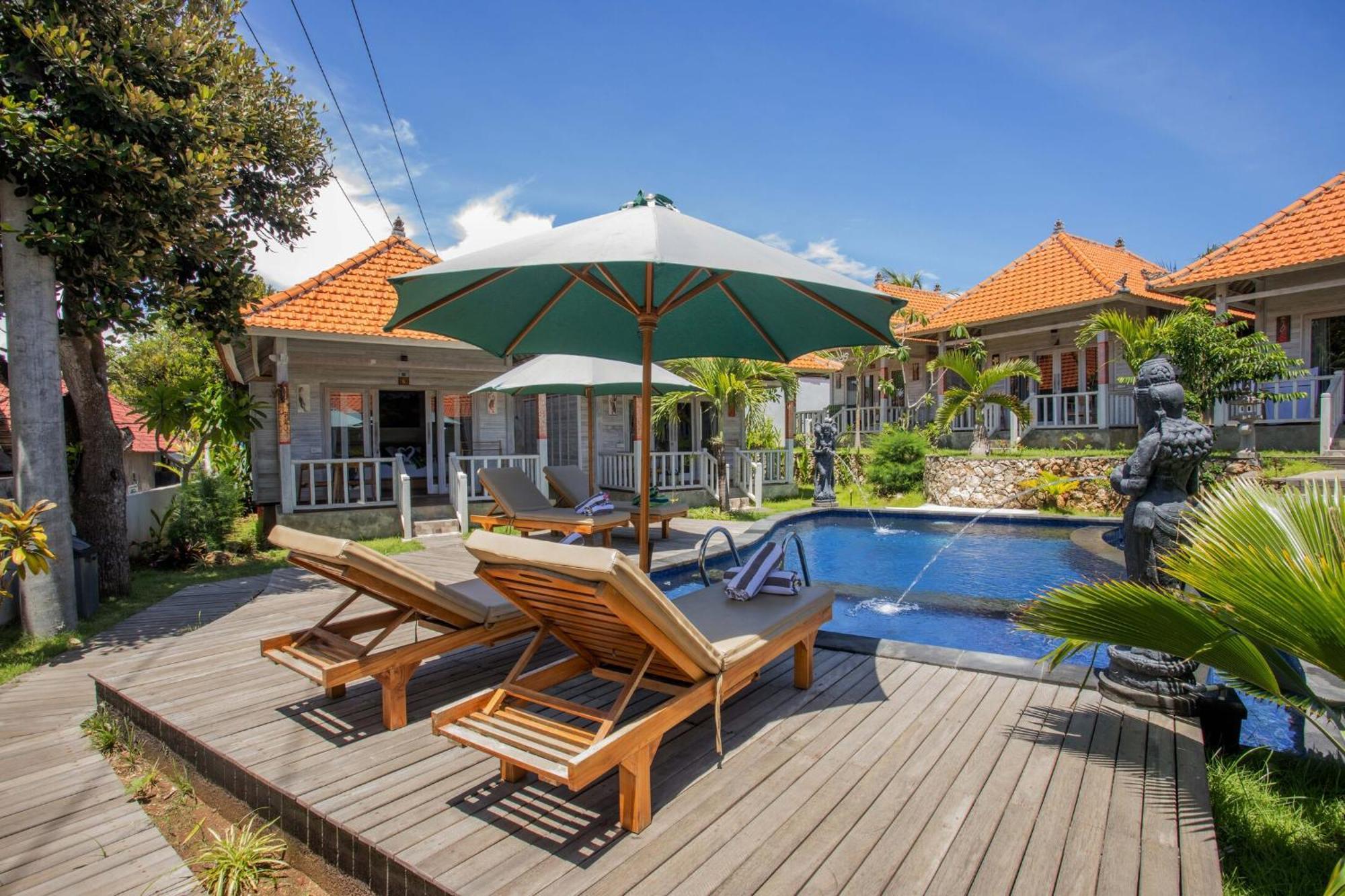 Blue Sky Villa Ceningan Lembongan Eksteriør bilde