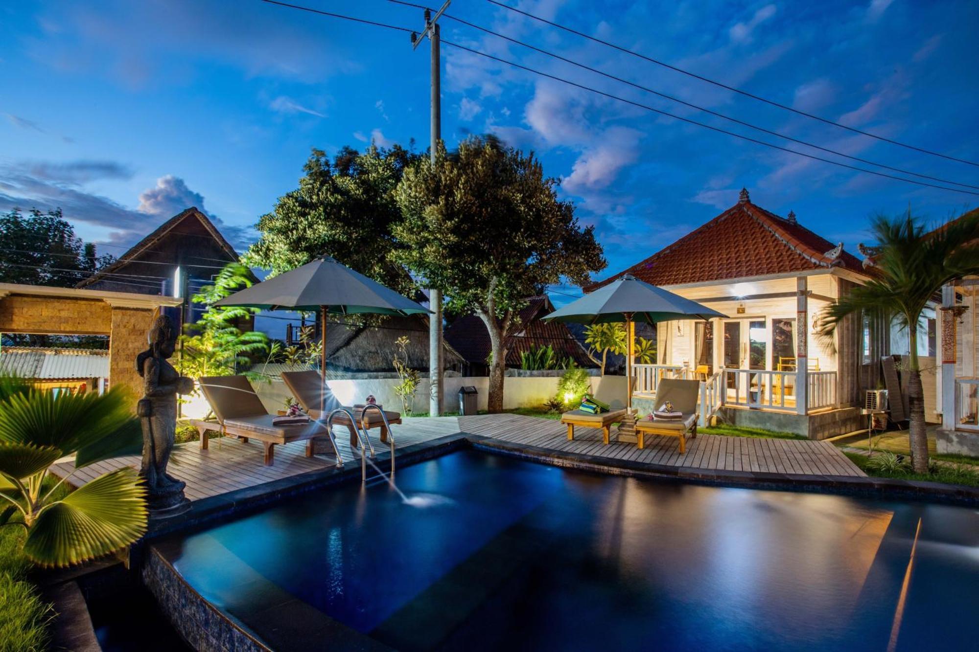 Blue Sky Villa Ceningan Lembongan Eksteriør bilde