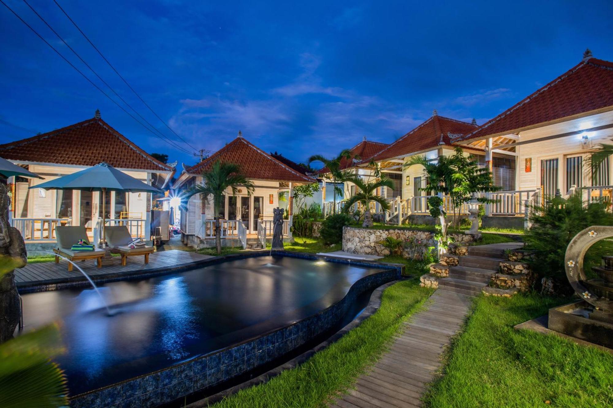 Blue Sky Villa Ceningan Lembongan Eksteriør bilde