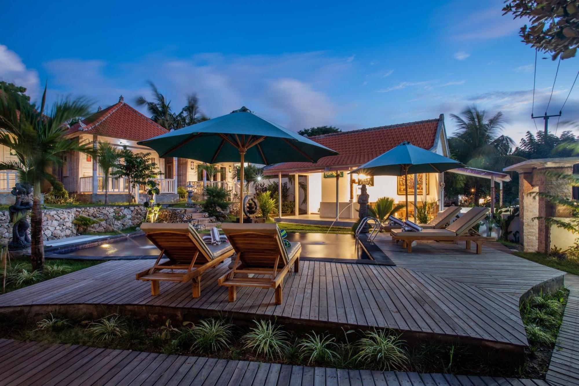 Blue Sky Villa Ceningan Lembongan Eksteriør bilde