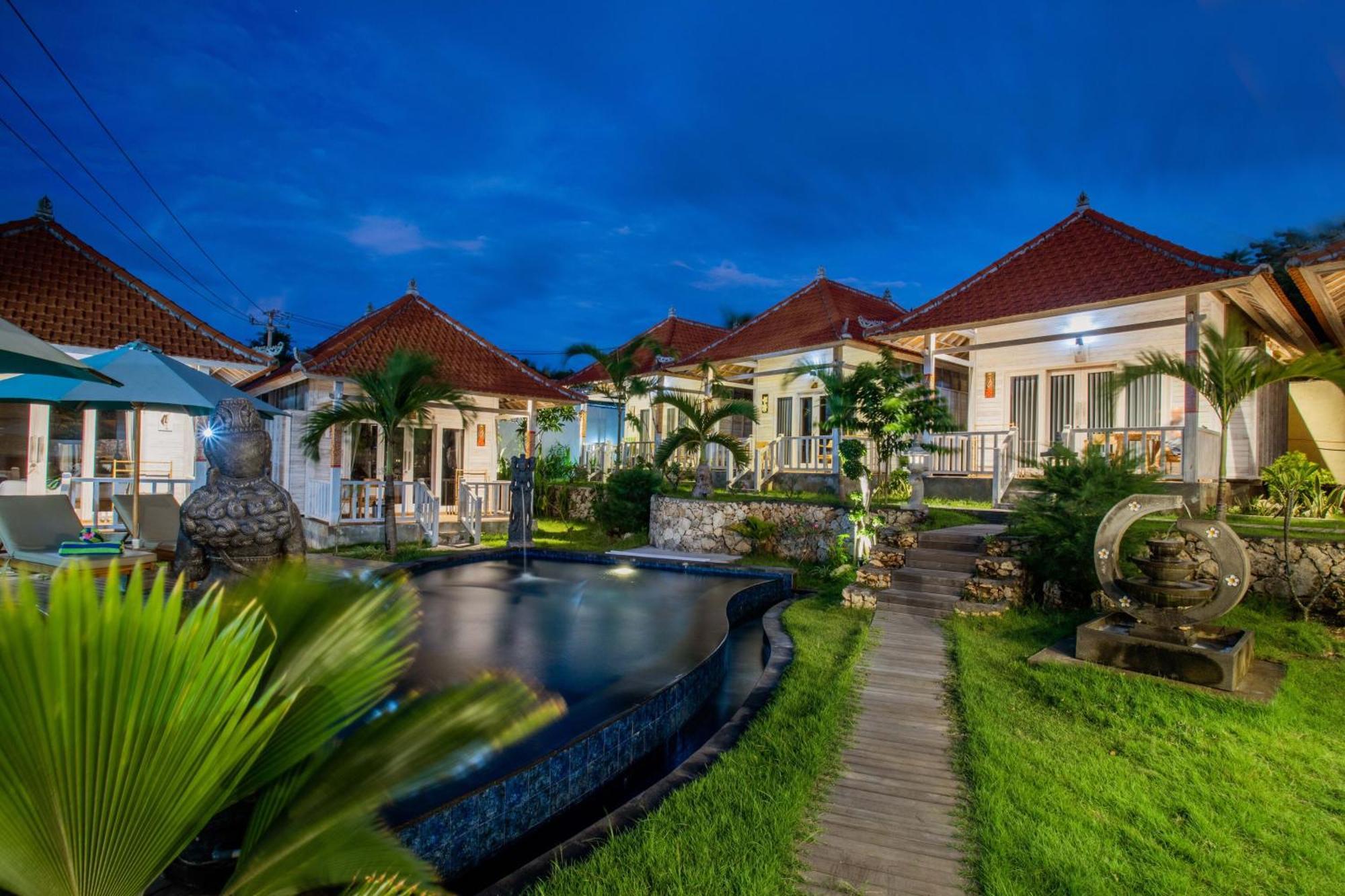 Blue Sky Villa Ceningan Lembongan Eksteriør bilde
