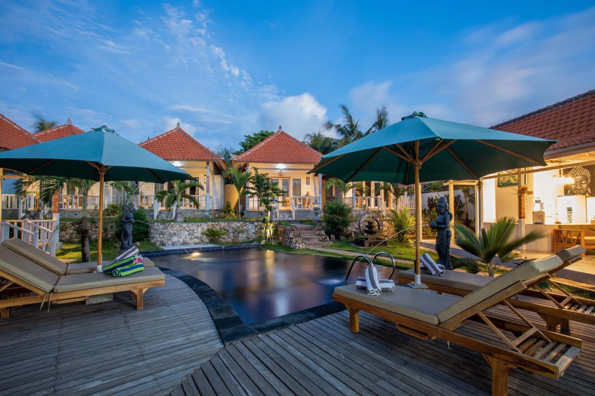 Blue Sky Villa Ceningan Lembongan Eksteriør bilde