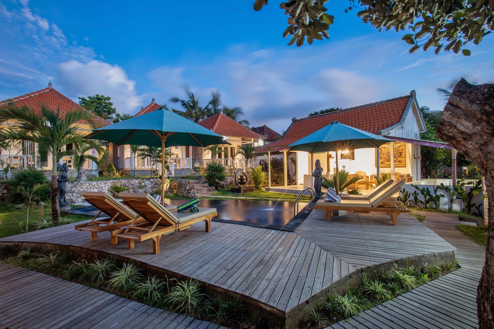 Blue Sky Villa Ceningan Lembongan Eksteriør bilde