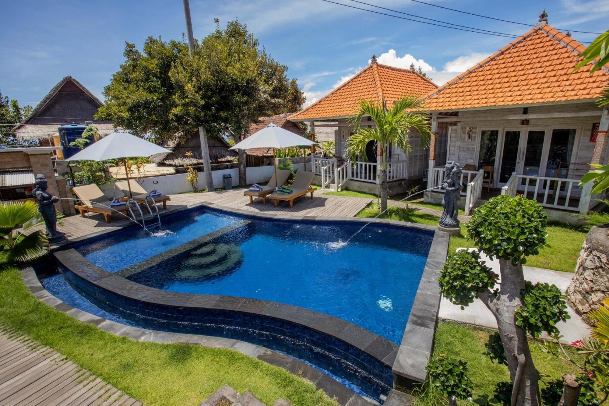 Blue Sky Villa Ceningan Lembongan Eksteriør bilde