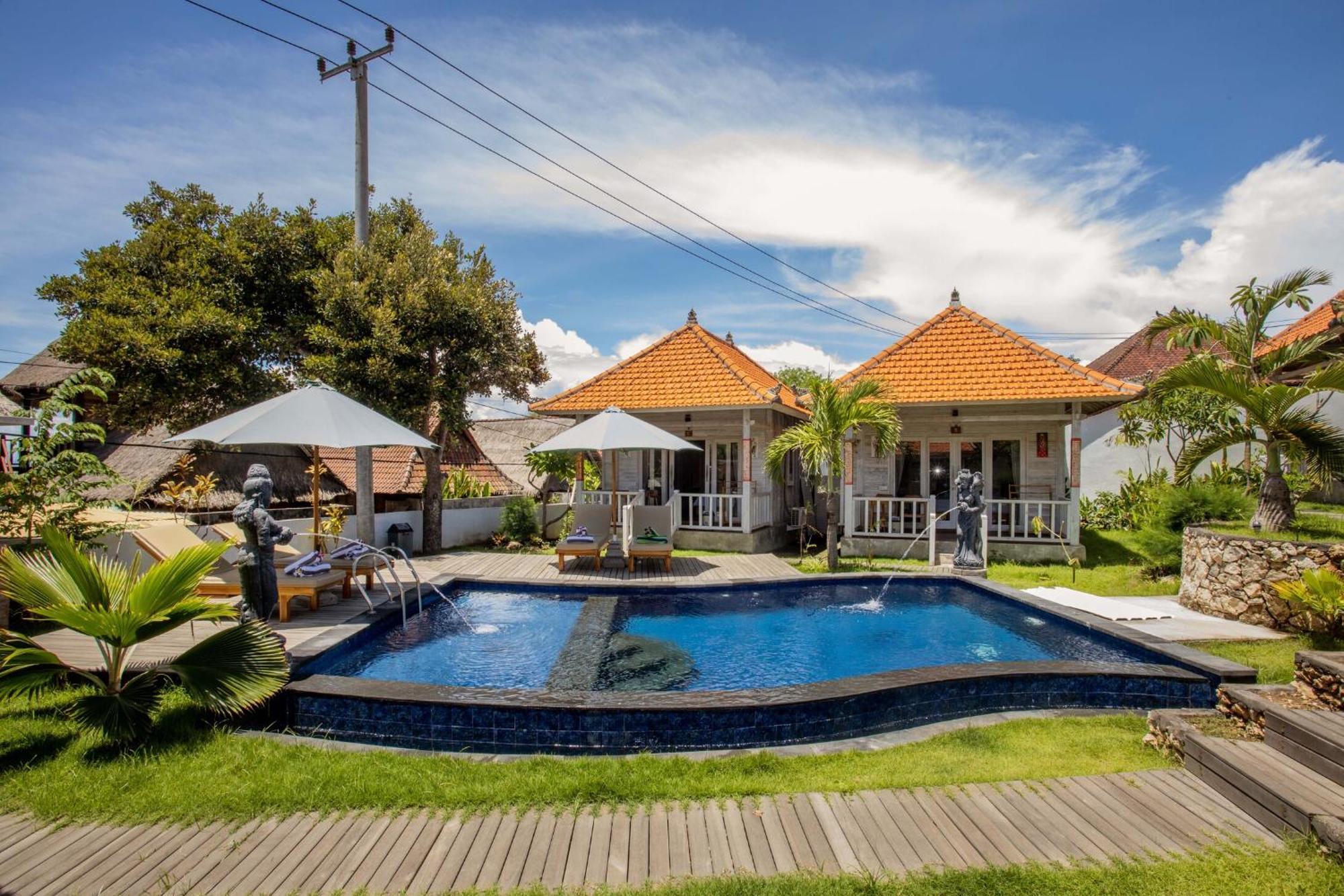 Blue Sky Villa Ceningan Lembongan Eksteriør bilde
