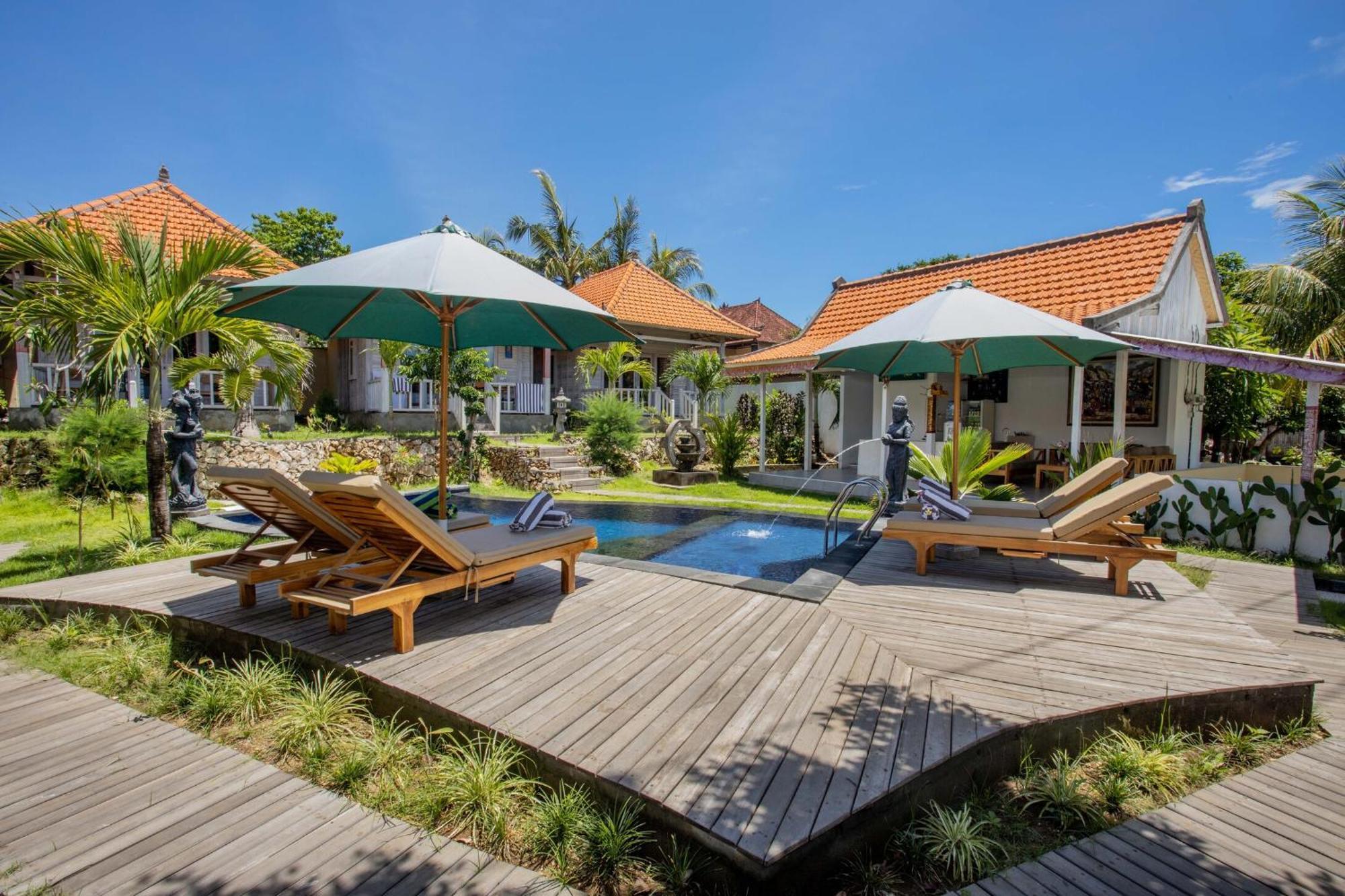 Blue Sky Villa Ceningan Lembongan Eksteriør bilde