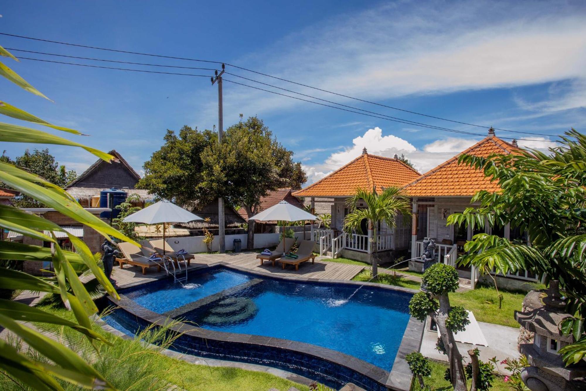 Blue Sky Villa Ceningan Lembongan Eksteriør bilde